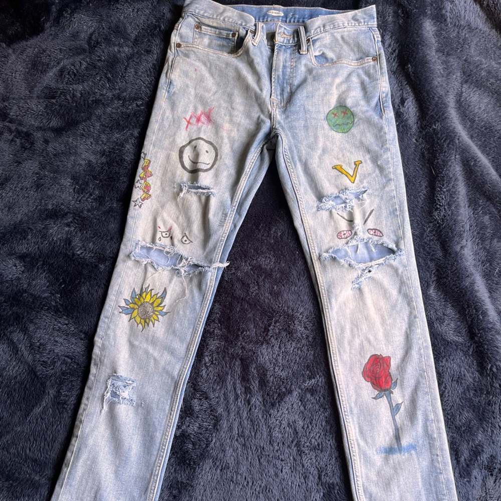 Vintage custom old navy jeans